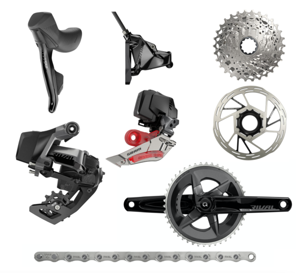 SRAM Rival AXS D1 2x 12 Speed - Disc - Power Meter